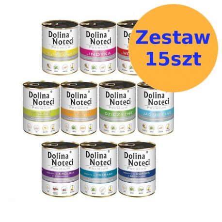 Dolina Noteci Premium Zestaw 15 x 800g